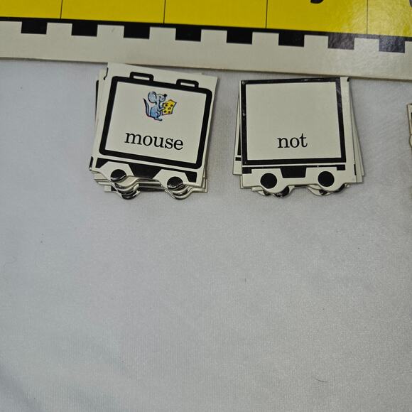Houghton Mifflin Get Set Games for Beginning Readers 1972 Sentence Train Complet - Picture 12 of 16